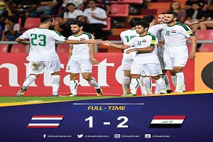 پیروزی عراق مقابل تایلند در غیاب هافبک پرسپولیس