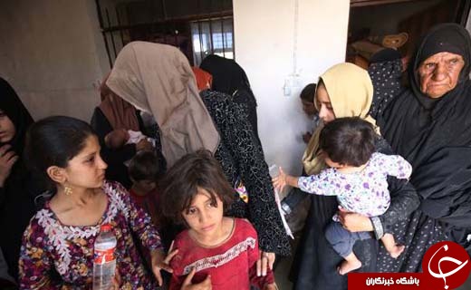 تصاویری تکان دهنده از زخم جنگ بر سر و صورت کودکان تلعفر