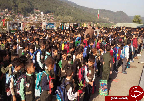 آغاز سال تحصیلی ۹۷-۹۶ در مازندران + تصاویر