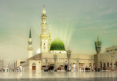 تصاویری دیدنی از مسجد النبی (ص)