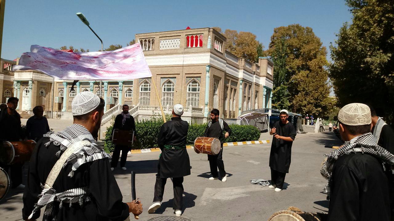 نواخته شدن مارش عزا همزمان با شروع ماه محرم در بیمارستان امام رضا (ع) مشهد