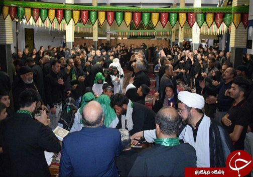 مراسم شام غریبان حسینی در آذربایجان غربی برگزار شد