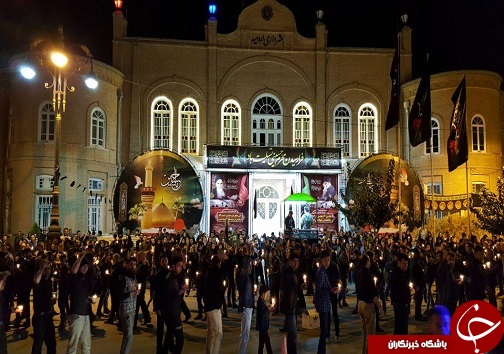 مراسم شام غریبان حسینی در آذربایجان غربی برگزار شد