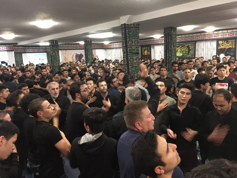 عزاداری دهه اول محرم در مرکز اﺳﻼمی ﺑﺮﻟﻴﻦ +تصاویر