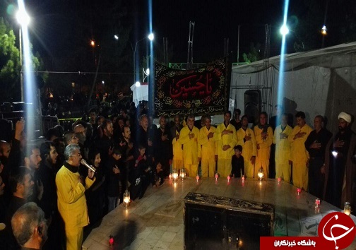 شام غریبان شهدای دشت کربلا