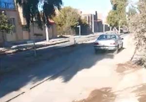 بی‌توجهی به ترمیم خیابان بعد از حفاری در زاهدان + فیلم