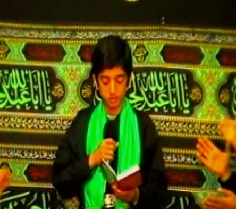 نوحه خوانی شهید حججی در ماه محرم  + فیلم