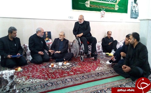 دیدار استاندار با جمعی از خانواده شهیدان مدافع حرم
