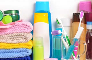 مسواک و حوله را حتما خارج از سرویس بهداشتی قرار دهید