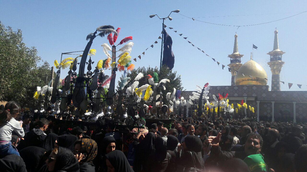 مراسم عزاداری سوم عاشورا &nbsp;در همدان + تصاویر