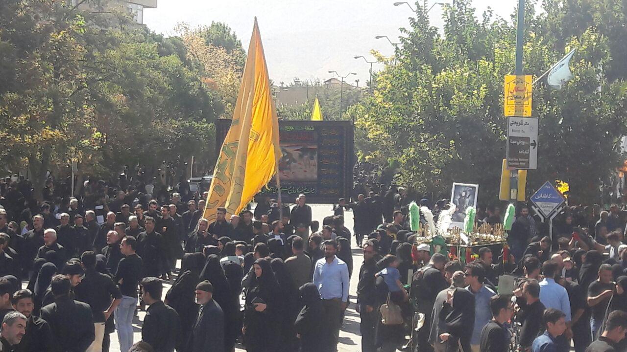 مراسم عزاداری سوم عاشورا &nbsp;در همدان + تصاویر