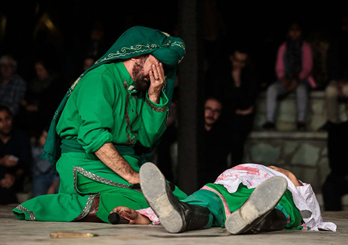 مجلس تعزیه در گلستان