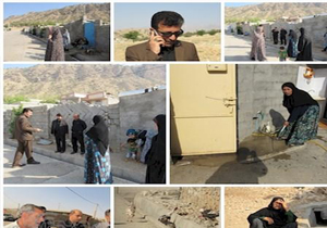 اعتراض ساکنان شهرک شهید رجایی لنده از قطعی مکرر آب