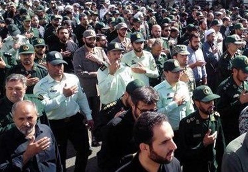 بر پایی دسته عزاداری نیروهای مسلح در قم