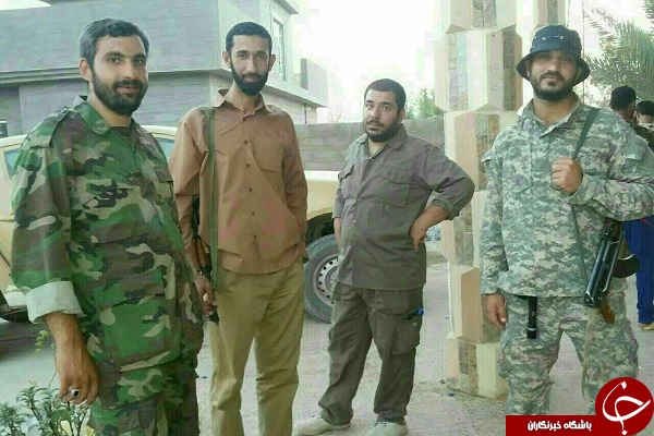 تصویری دیدنی از چهار شهید مدافع حرم در یک قاب