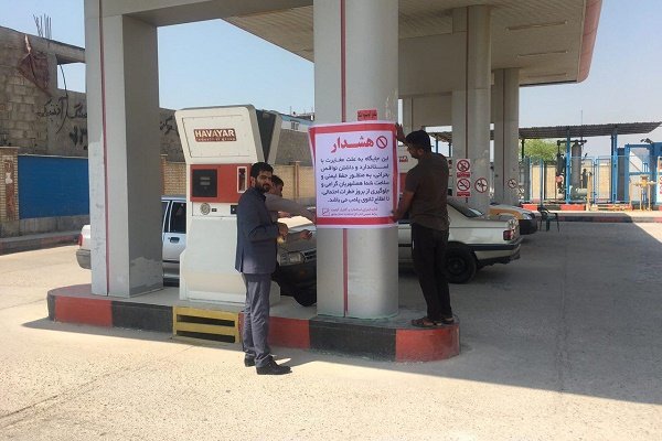 یک جایگاه غیراستاندارد سوخت سی&zwnj;ان&zwnj;جی در گناوه پلمب شد
