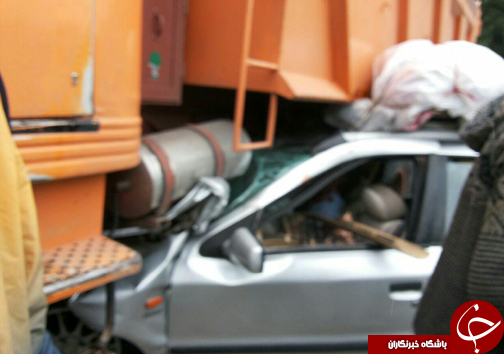 تصادف رانندگی در هچیرود با ۵ مصدوم و کشته +تصاویر
