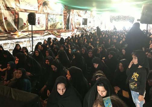 برگزاری همایش رهروان زینبی در شهرستان پلدختر