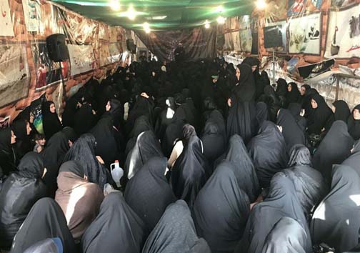 برگزاری همایش رهروان زینبی در شهرستان پلدختر