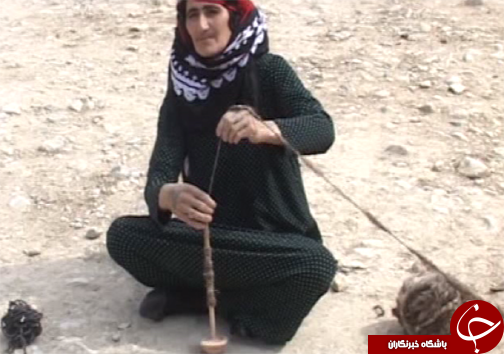 چیت بافته دستان هنرمند زنان عشایر لرستان + تصاویر