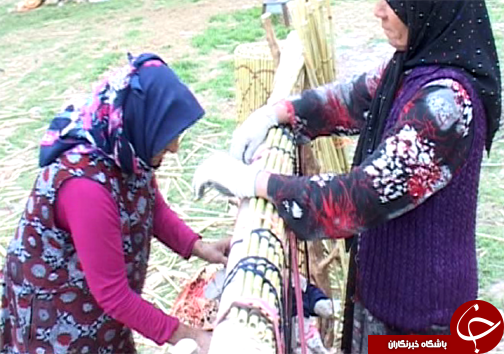 چیت بافته دستان هنرمند زنان عشایر لرستان + تصاویر