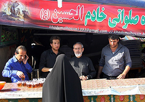 خدمات رسانی به زائرین در ایام اربعین حسینی در موکب های سازمان اوقاف