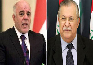 حیدر العبادی درگذشت طالبانی را تسلیت گفت/ یک هفته عزای عمومی در منطقه کردستان عراق