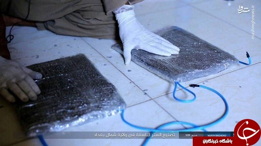 مراحل ساخت جلیقه انتحاری توسط داعش +تصاویر