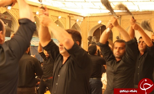 مراسم 13 محرم در مسجد ملا اسماعیل یزد