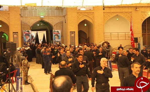 مراسم 13 محرم در مسجد ملا اسماعیل یزد