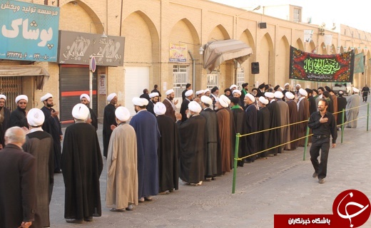 مراسم 13 محرم در مسجد ملا اسماعیل یزد