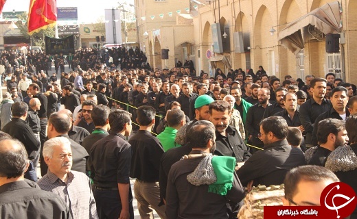 مراسم 13 محرم در مسجد ملا اسماعیل یزد