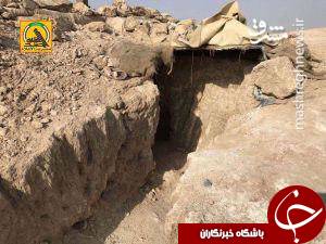تونل&zwnj;های داعش لو رفت +تصاویر