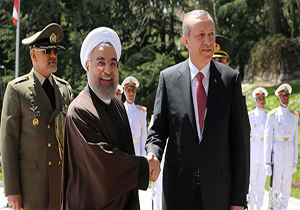 مراسم استقبال رسمی از اردوغان در سعدآباد + فیلم