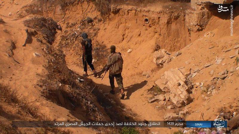 حمله داعش به ارتش مصر+تصاویر
