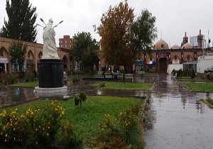 ترنم زیبای باران در اردبیل + فیلم