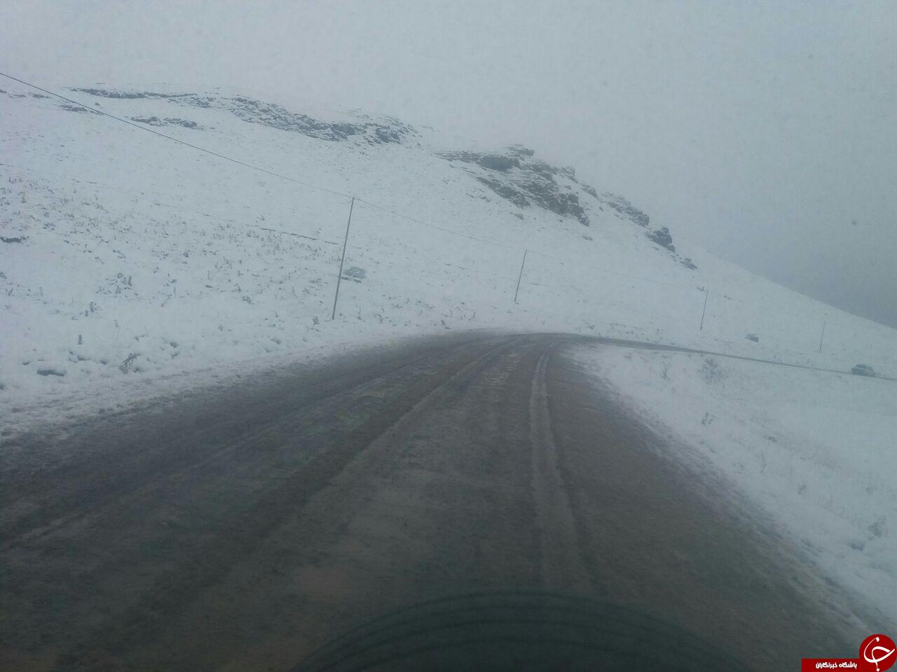 برف، روستای کاپوت را سفیدپوش کرد + تصاویر
