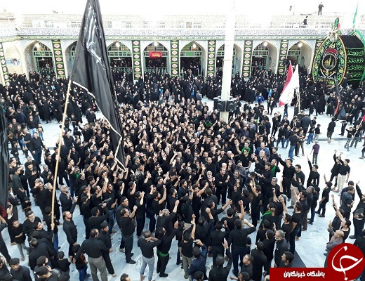 آیین سنتی نخل برداری 13 محرم در بافق +تصویر