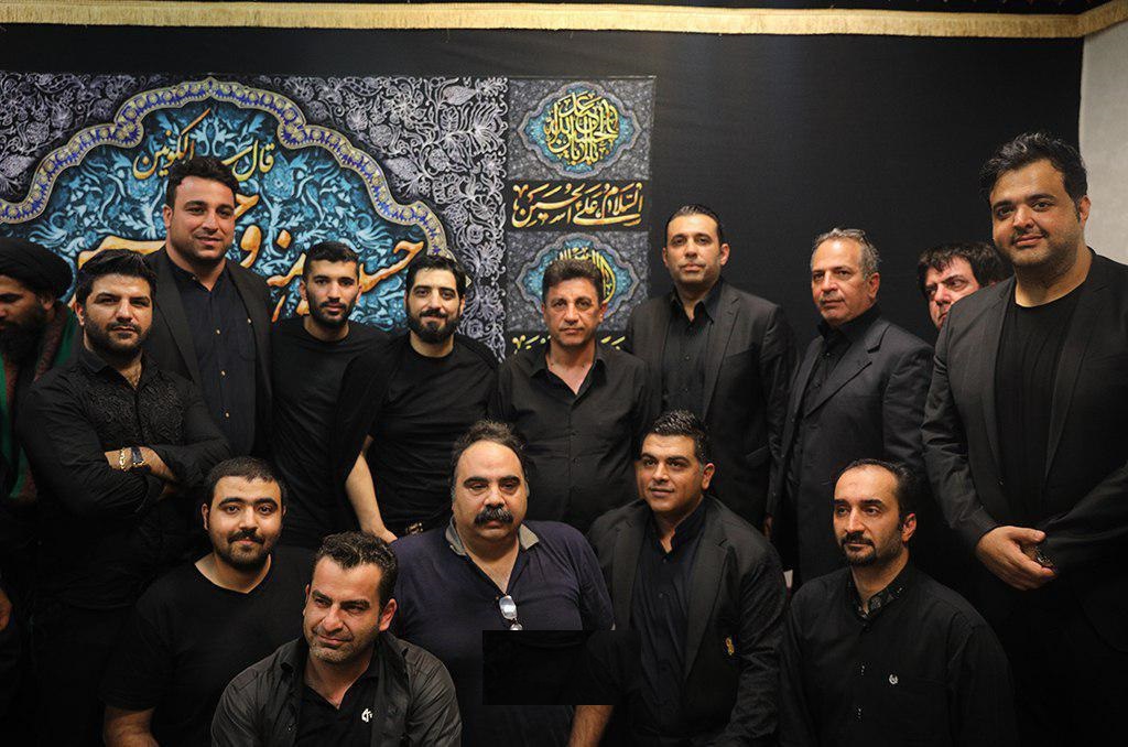 حضور چهره&zwnj;های ورزشی در مراسم سوگواری سالار شهیدان + عکس
