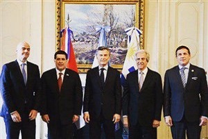 آغاز فعالیت رسمی سه کشور آمریکای جنوبی برای کسب میزبانی مشترک جام جهانی 2030