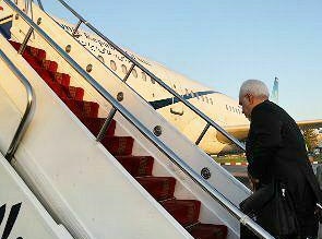 ظریف تهران را به مقصد عراق ترک کرد