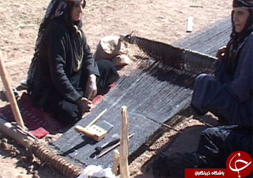 سیاه چادر؛ ازصنایع دستی زنان هنرمند عشایر لرستان + تصاویر