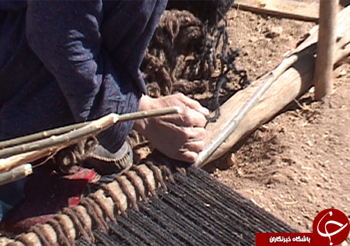سیاه چادر؛ ازصنایع دستی زنان هنرمند عشایر لرستان + تصاویر