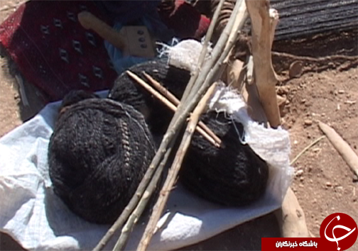 سیاه چادر؛ ازصنایع دستی زنان هنرمند عشایر لرستان + تصاویر