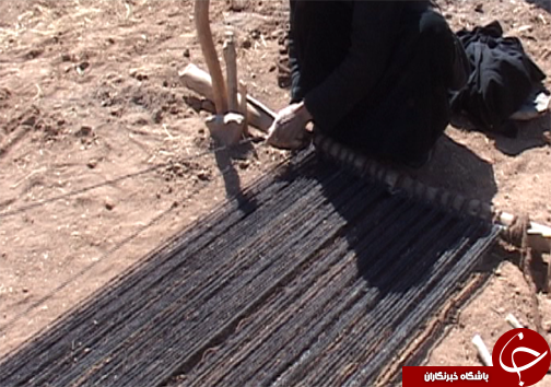سیاه چادر؛ ازصنایع دستی زنان هنرمند عشایر لرستان + تصاویر