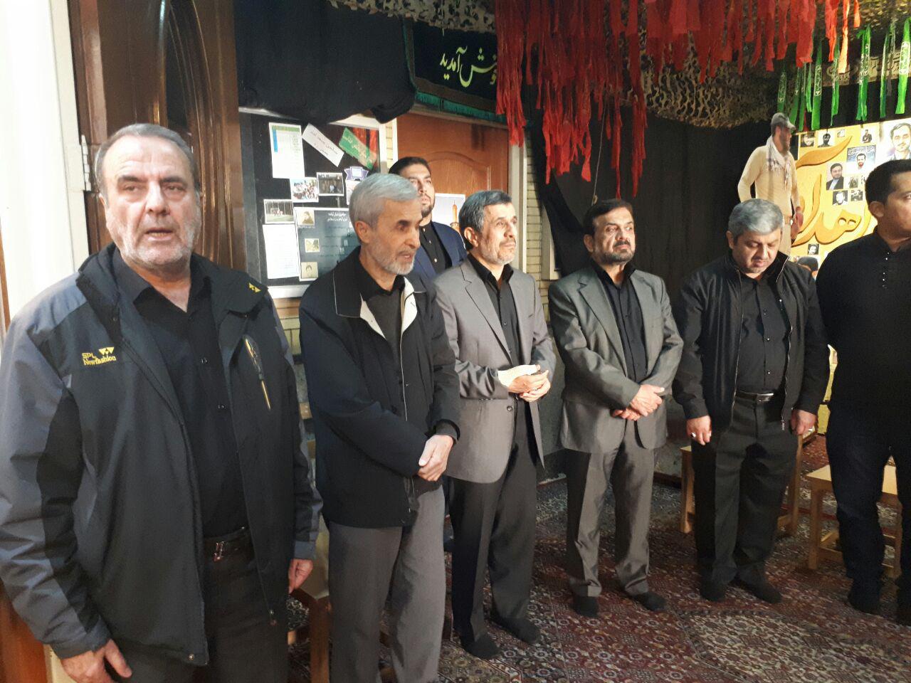 مراسم ختم داوود احمدی نژاد برگزار شد