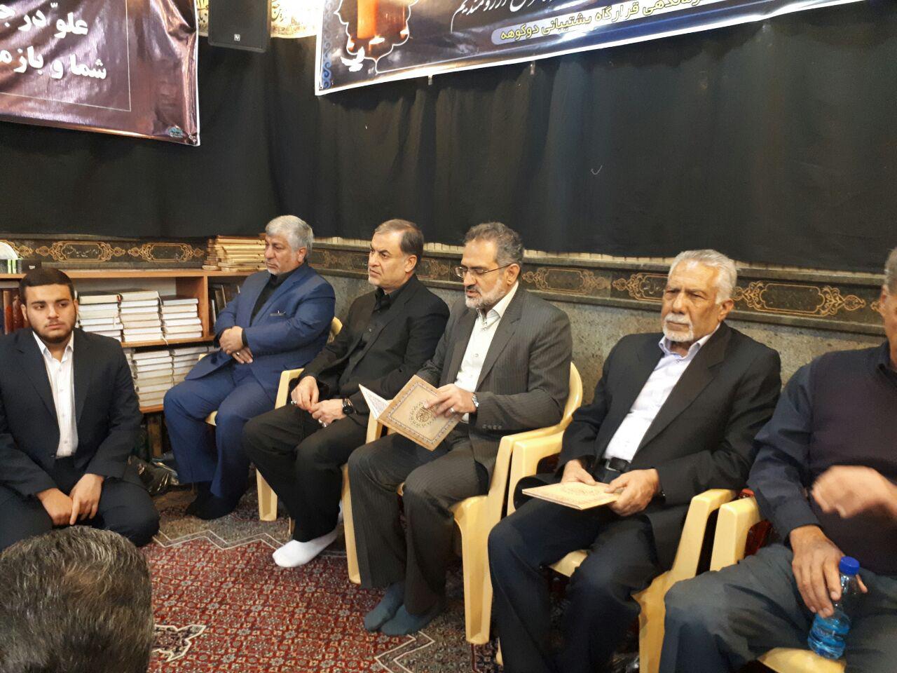 مراسم ختم داوود احمدی نژاد برگزار شد