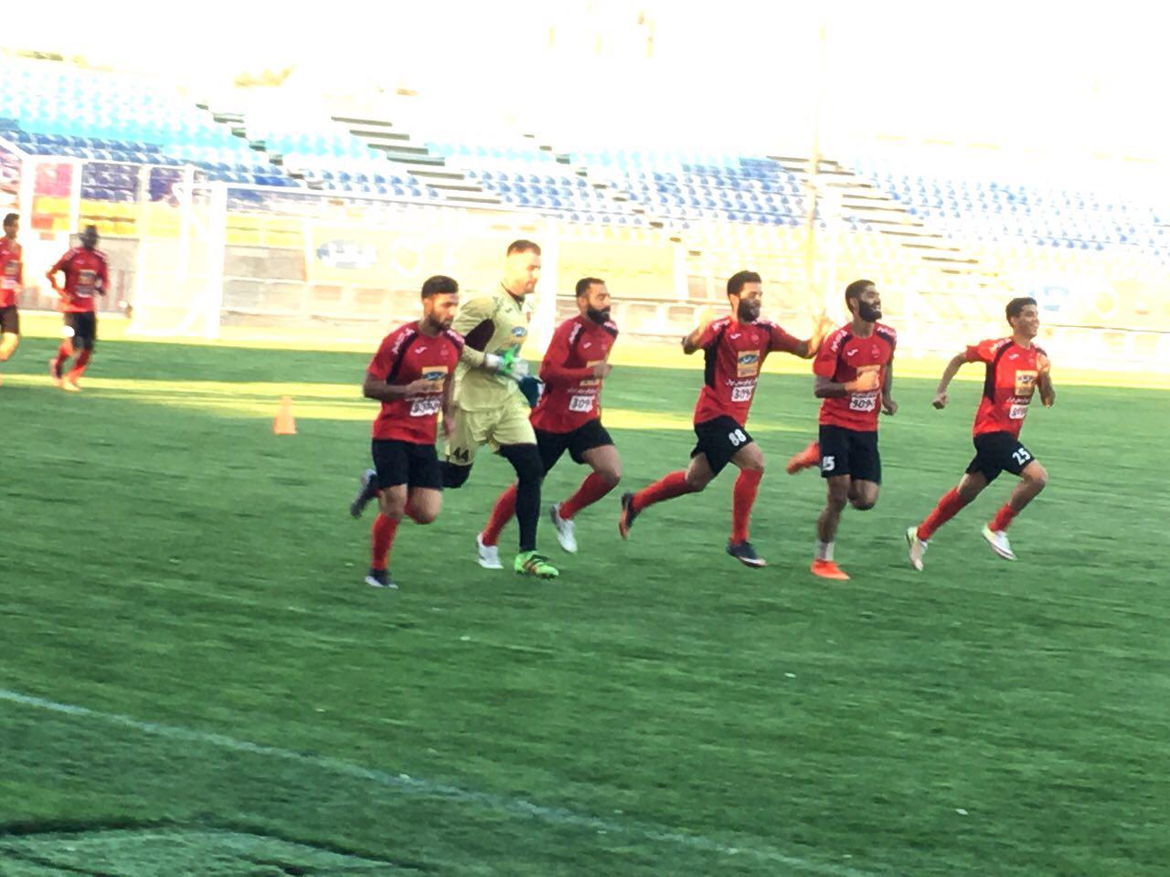 غیبت ملی پوشان در تمرین امروز پرسپولیس /خلیل زاده تمرین کرد