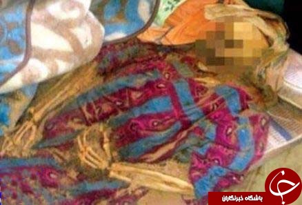 پودر شدن جسد زنی در بسترش پس از ۸ ماه! + عکس
