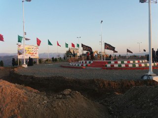 آغاز عملیات اجرایی یادمان شهدای گمنام خوی+تصاویر